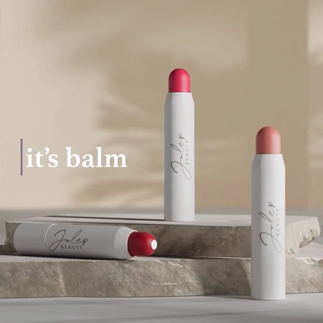 Julep It's Balm: Tinted Lip Balm + Buildable Lip Color - Canyon Rose -  Natural Gloss Finish - Hydrating Vitamin E Core - Vegan