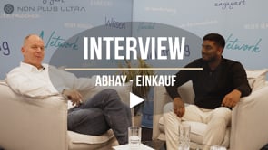 Abhay, Einkauf im Mitarbeiterinterview