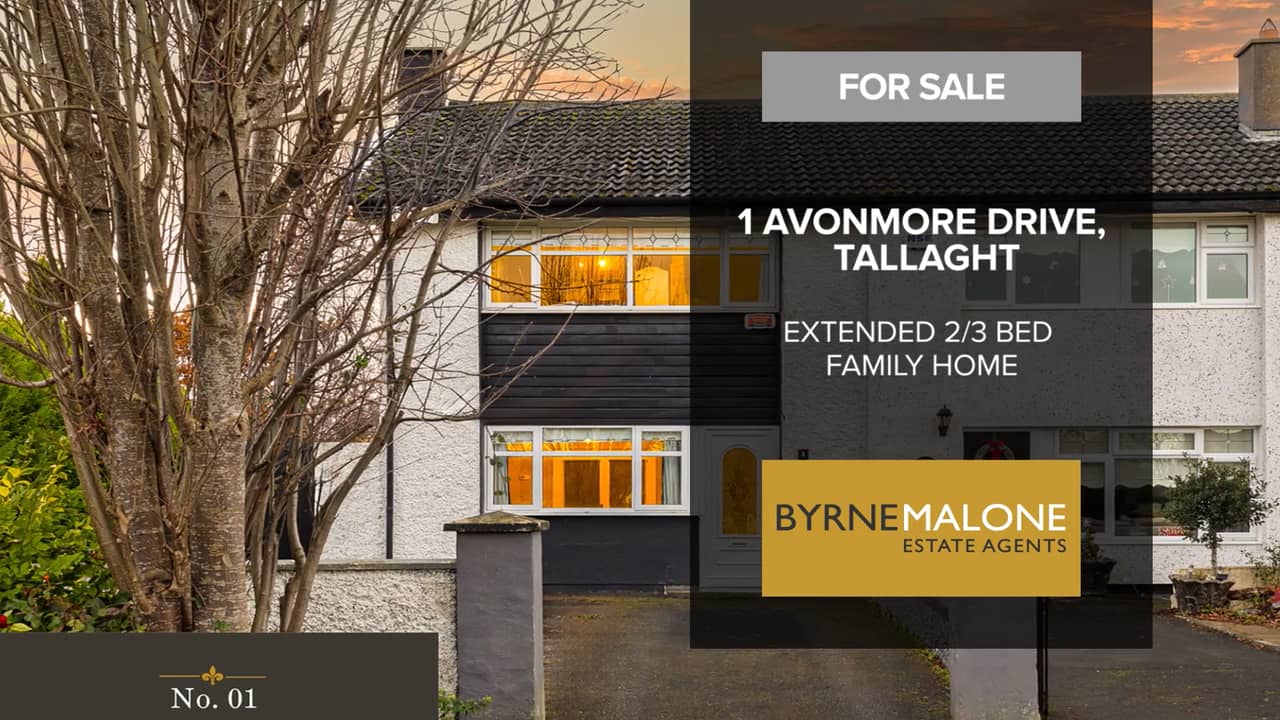 1 Avonmore Drive, Tallaght on Vimeo