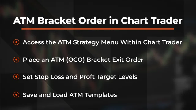 Bracket trader clearance