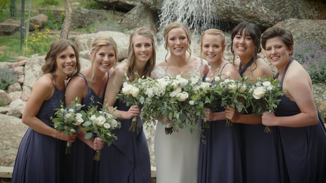 Emily + Alex Wedding Highlights - The Boulders at Black Canyon Resort - Estes  CO_081521