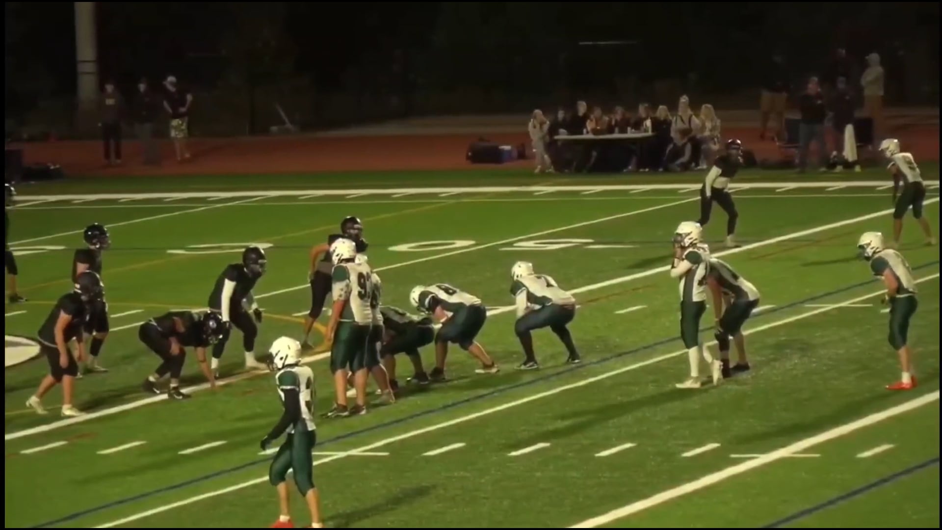 Watch andrew toth's defensive half back film