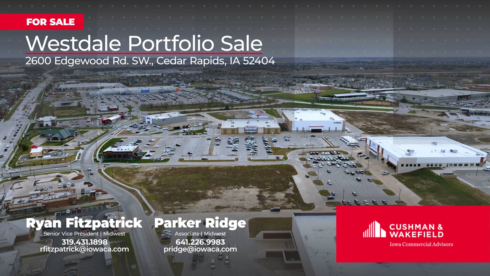 Retail For Sale 2600 Edgewood Rd SW, Cedar Rapids, IA 52404 Cushman