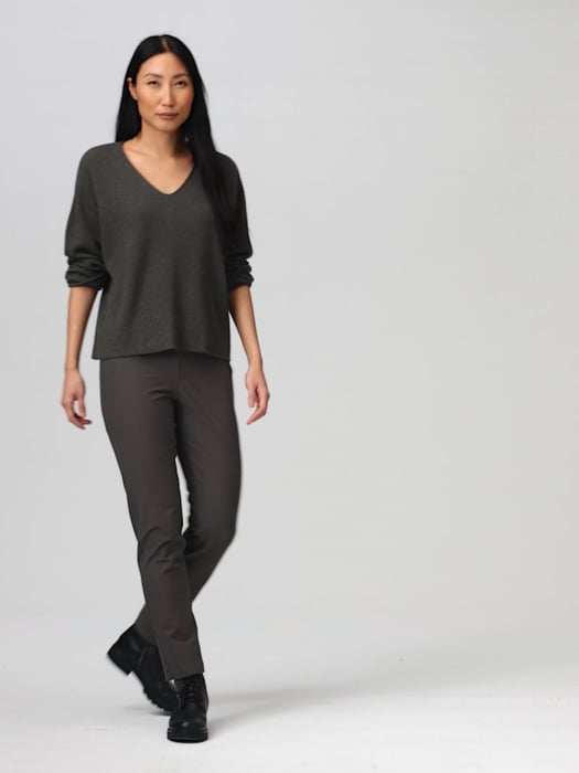 Italian Cashmere V-Neck Top | EILEEN FISHER