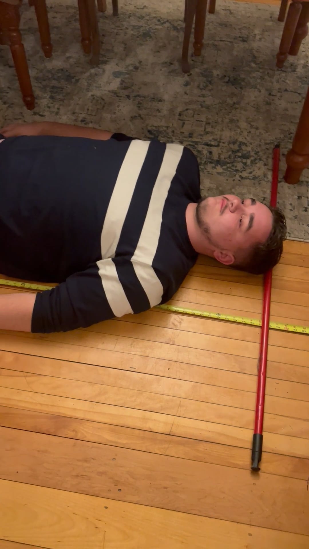 Watch andrew johnson's Height: 77.1 inches