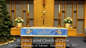 The Second Sunday of Advent - December 10th, 2023