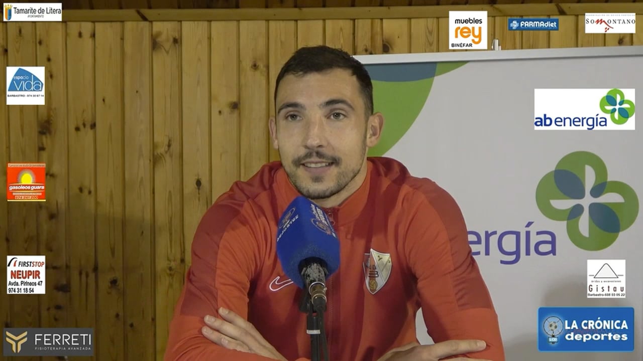 EDUARDO MINGOTES (Jugador Barbastro) UD Barbastro 3-0 CD Náxara / Jor. 15 - Segunda Rfef