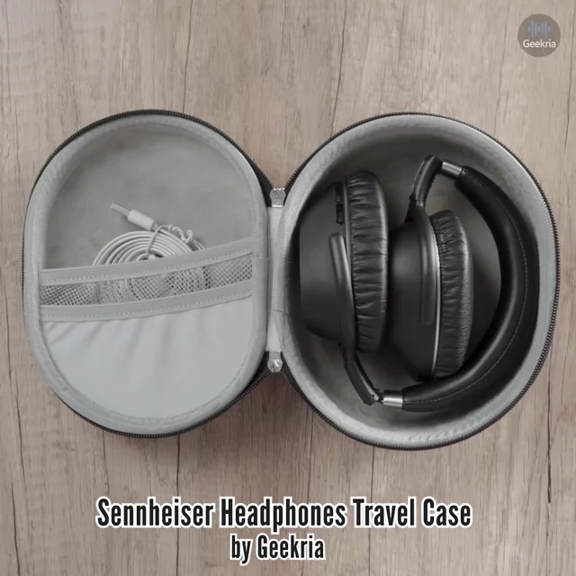 Sennheiser Over-Ear Headphones Travel Case, Hard Shell Headset Carrying  Case | Geekria