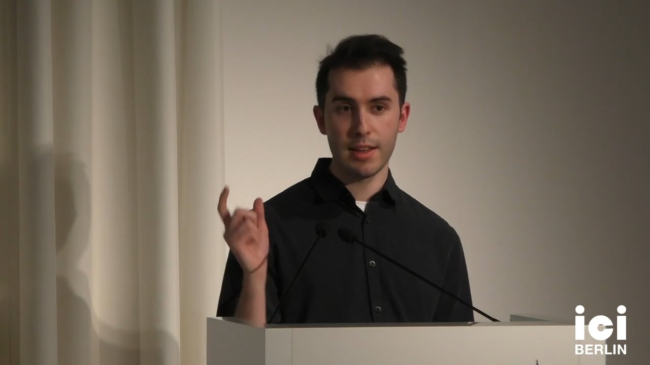 Talk by Jonathan Harris