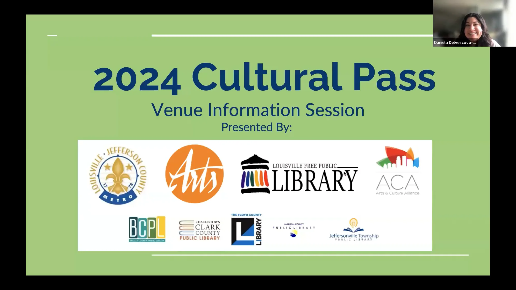 Cultural Pass Venue Registration Information Session (December 8, 2023) on Vimeo