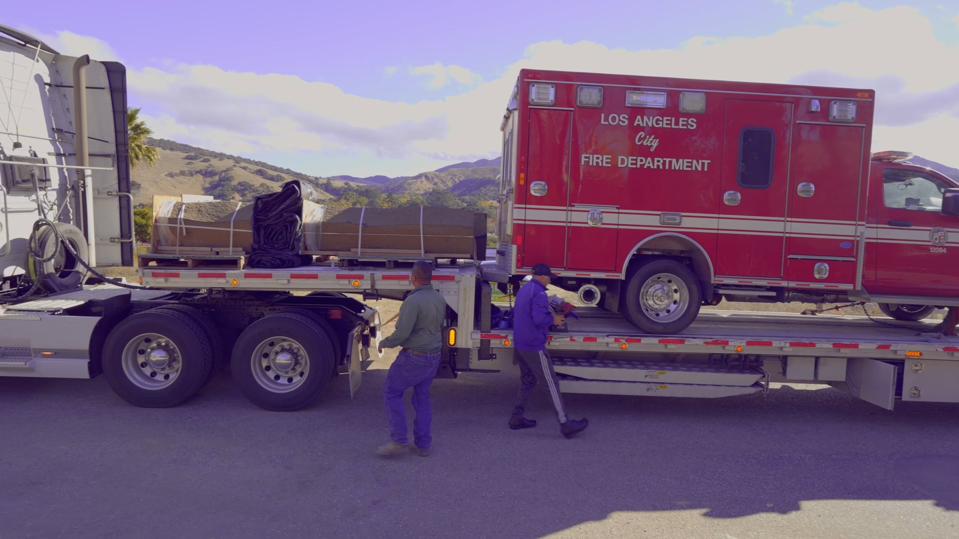 PM Landscaping Toro Park Boulder Delivery