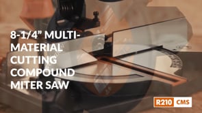 Evolution Power Tools R210TCT zaagblad met 28 tanden en met een