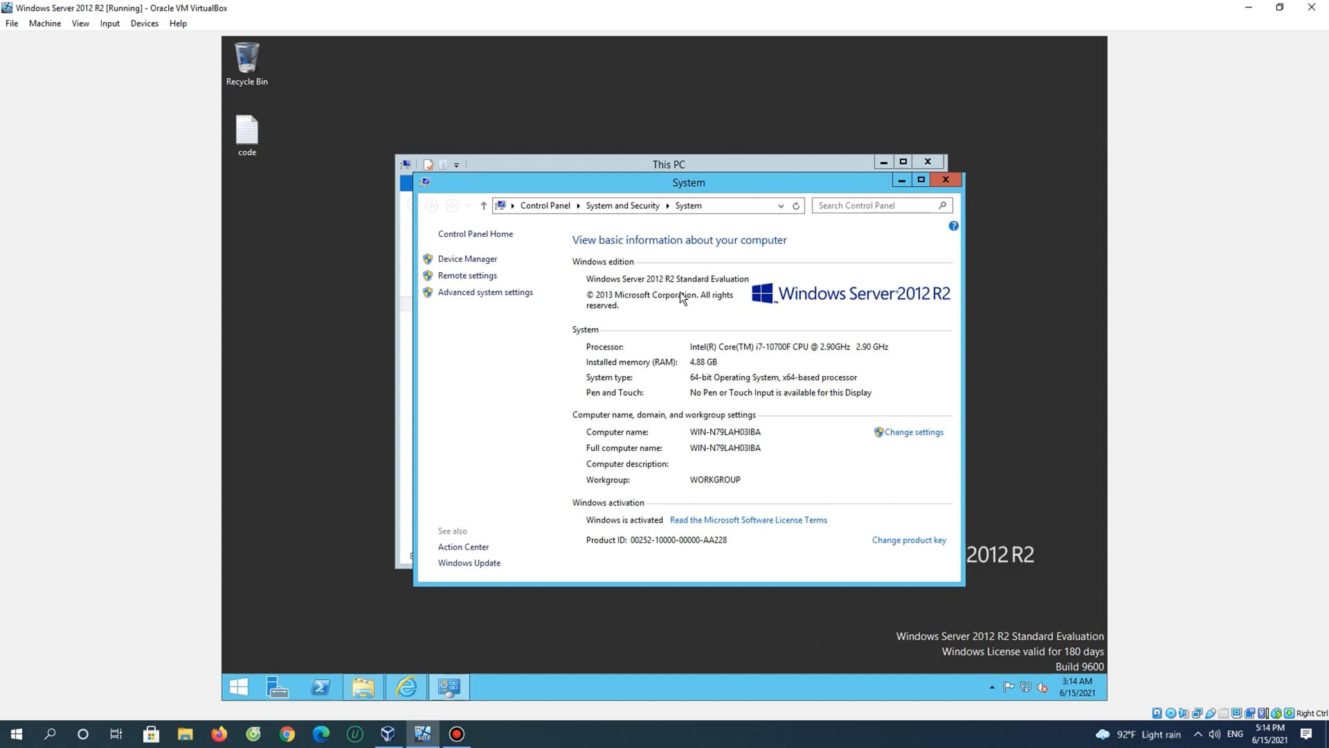 How To Activate Windows Server 2012 R2 Evaluation To Full Version On Vimeo 3594