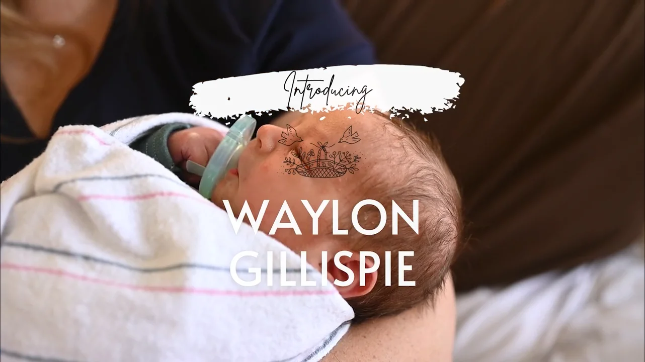 Meet Baby Waylon on Vimeo