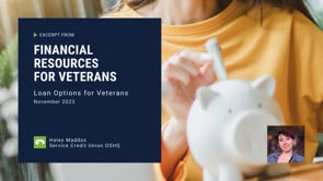 Loan Options for Veterans