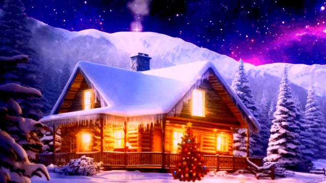 Ai Generated, Snow, Christmas Eve. Free Stock Video - Pixabay