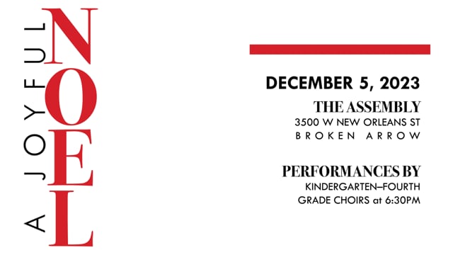 Elementary Christmas Concert 2023: A Joyful Noel
