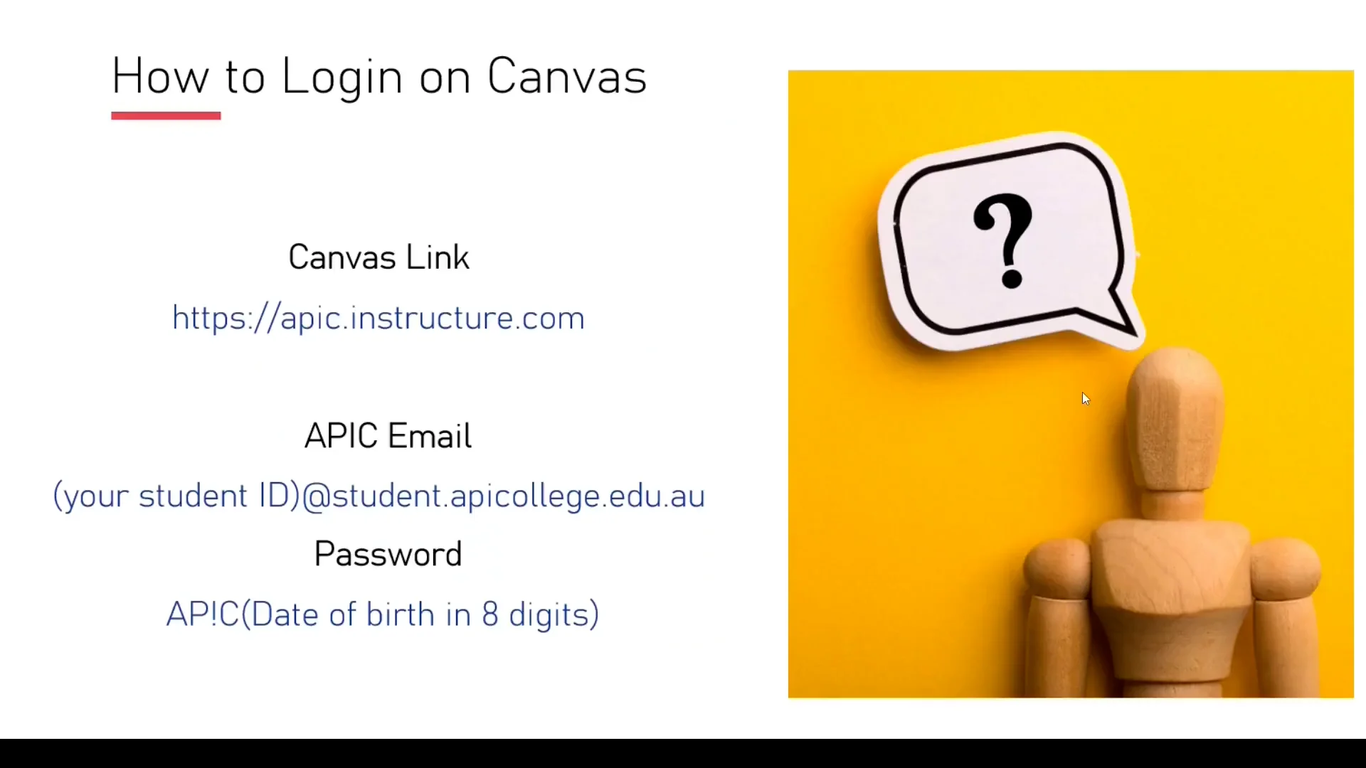 How to Login to Canvas