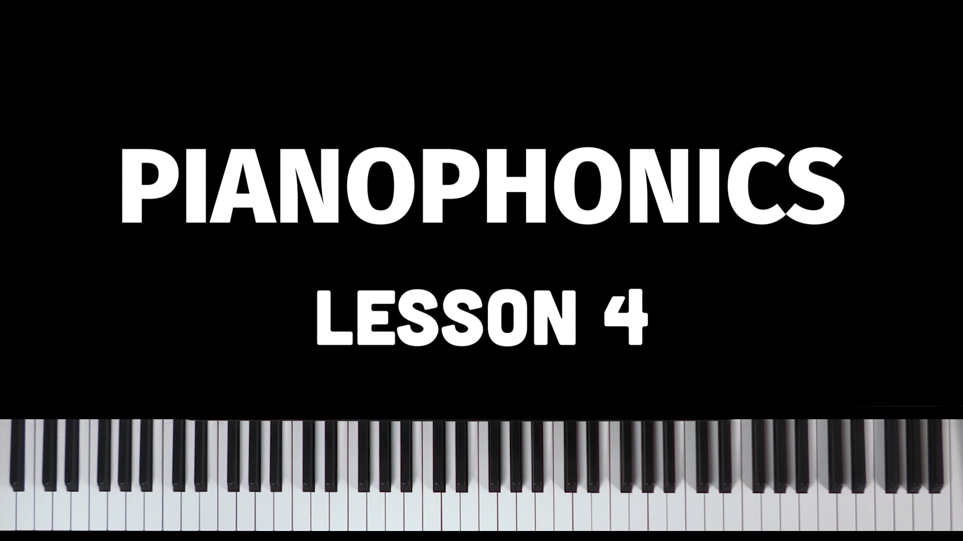 Lesson 4