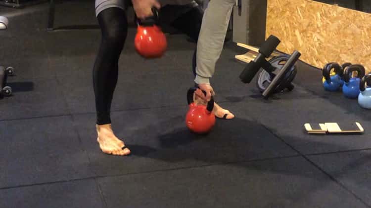 Kettlebell clearance gorilla row