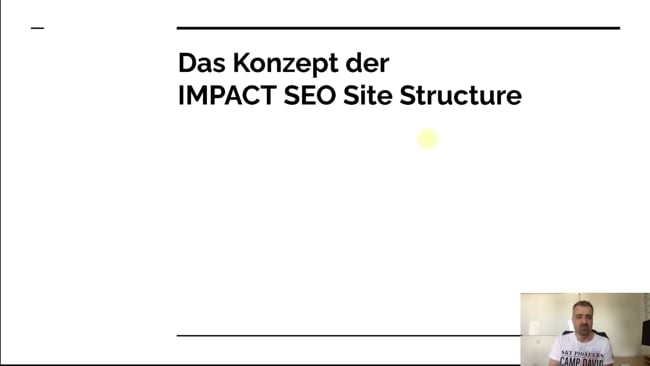 Die richtige Seitenstruktur