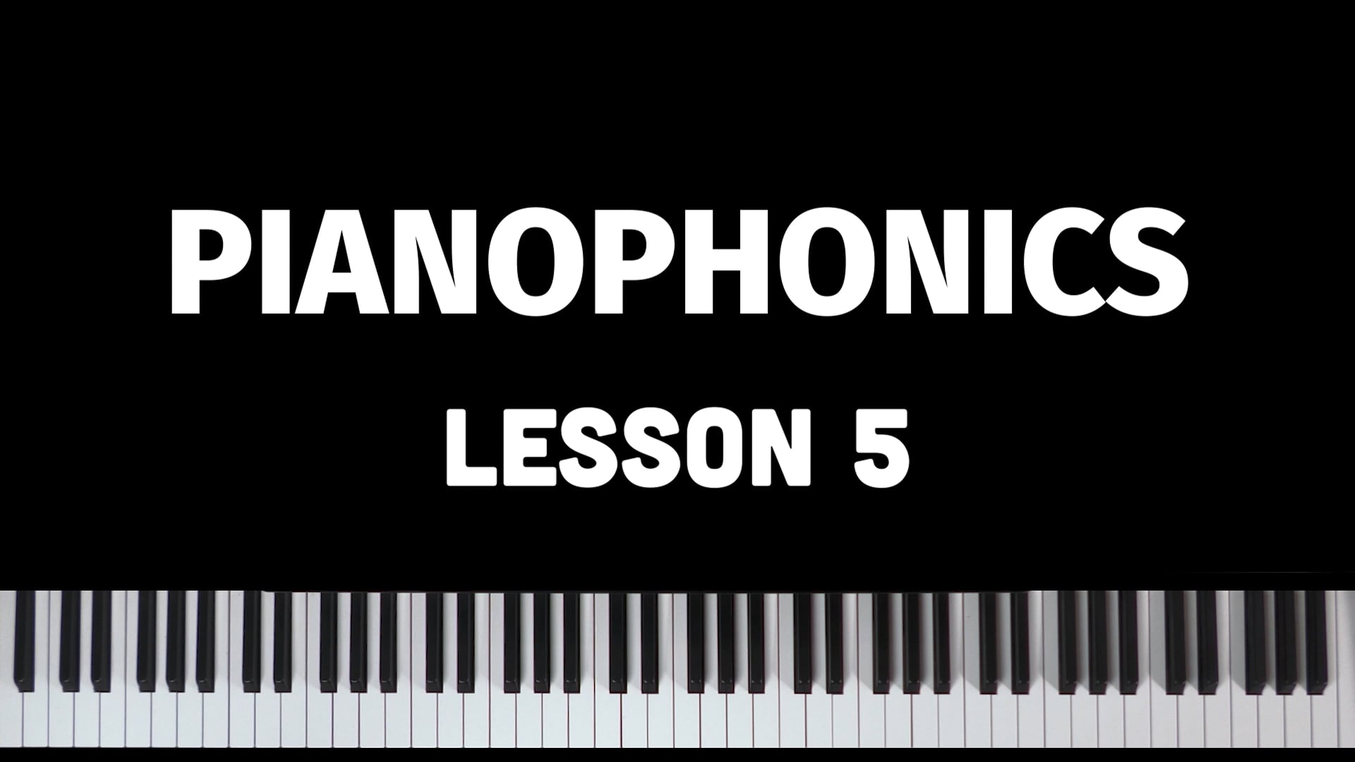 Lesson 5