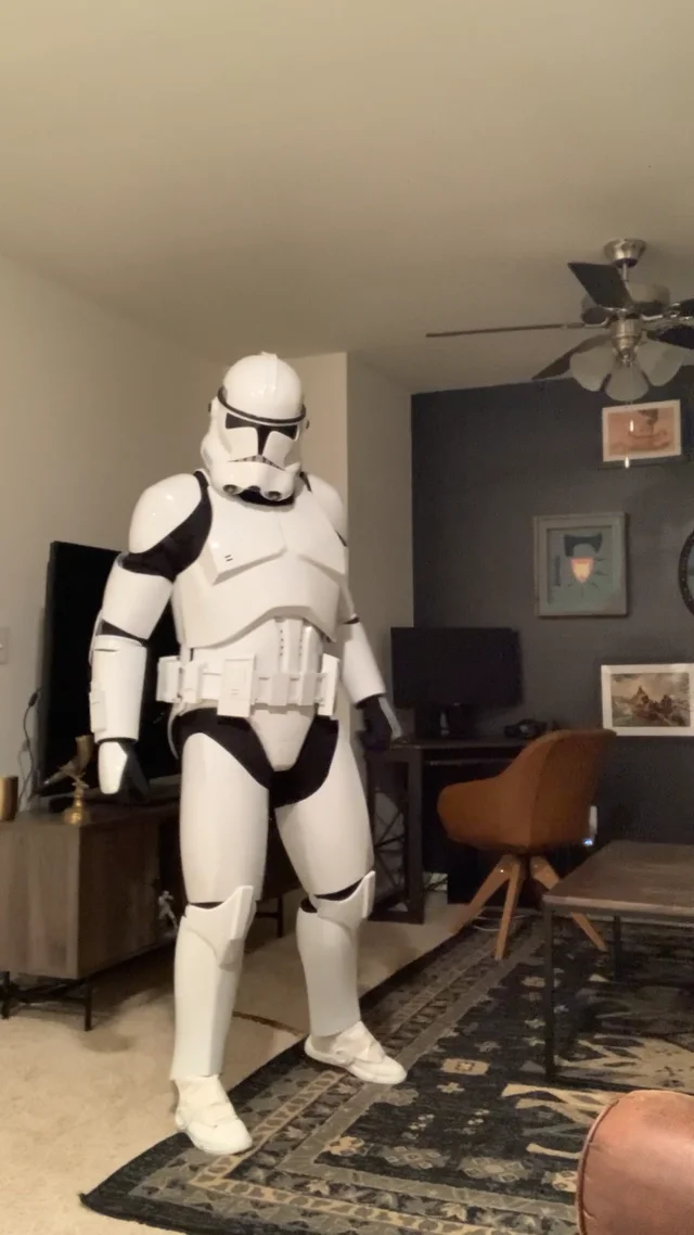 Clone trooper clearance armour costume