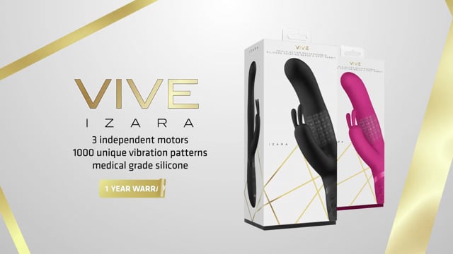 Vibrador Rabbit Vive Izara Preto