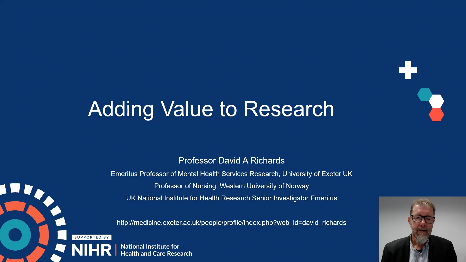 Module A Webinar 2 Adding Value to Research on Vimeo