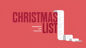 12.10.2023- Christmas: List #2 Jesus