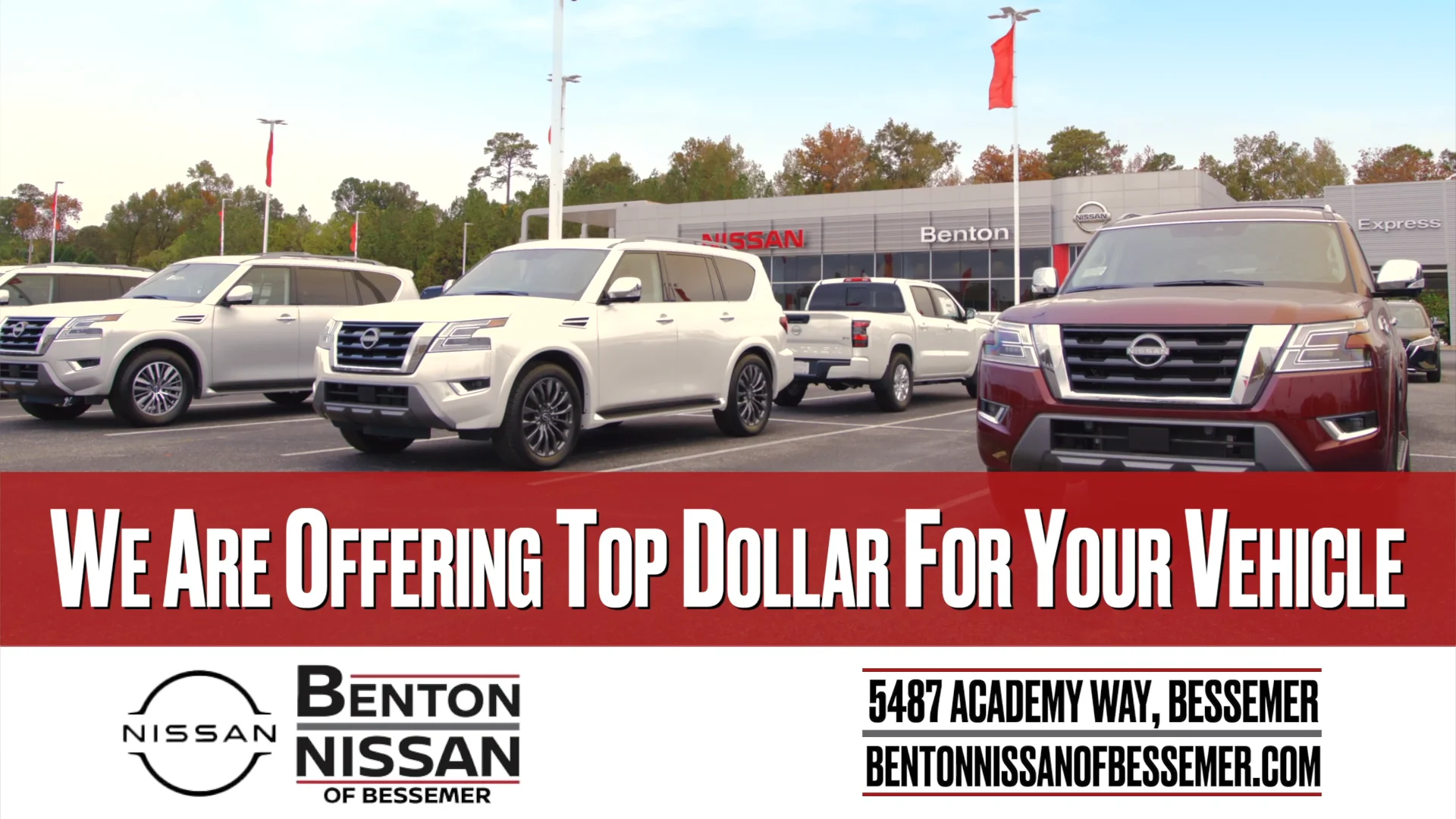 Benton_Nissan_We_Buy_Cars_Bessemer on Vimeo