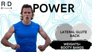 Lat Glute and Back power (weights+booty bands) 121323