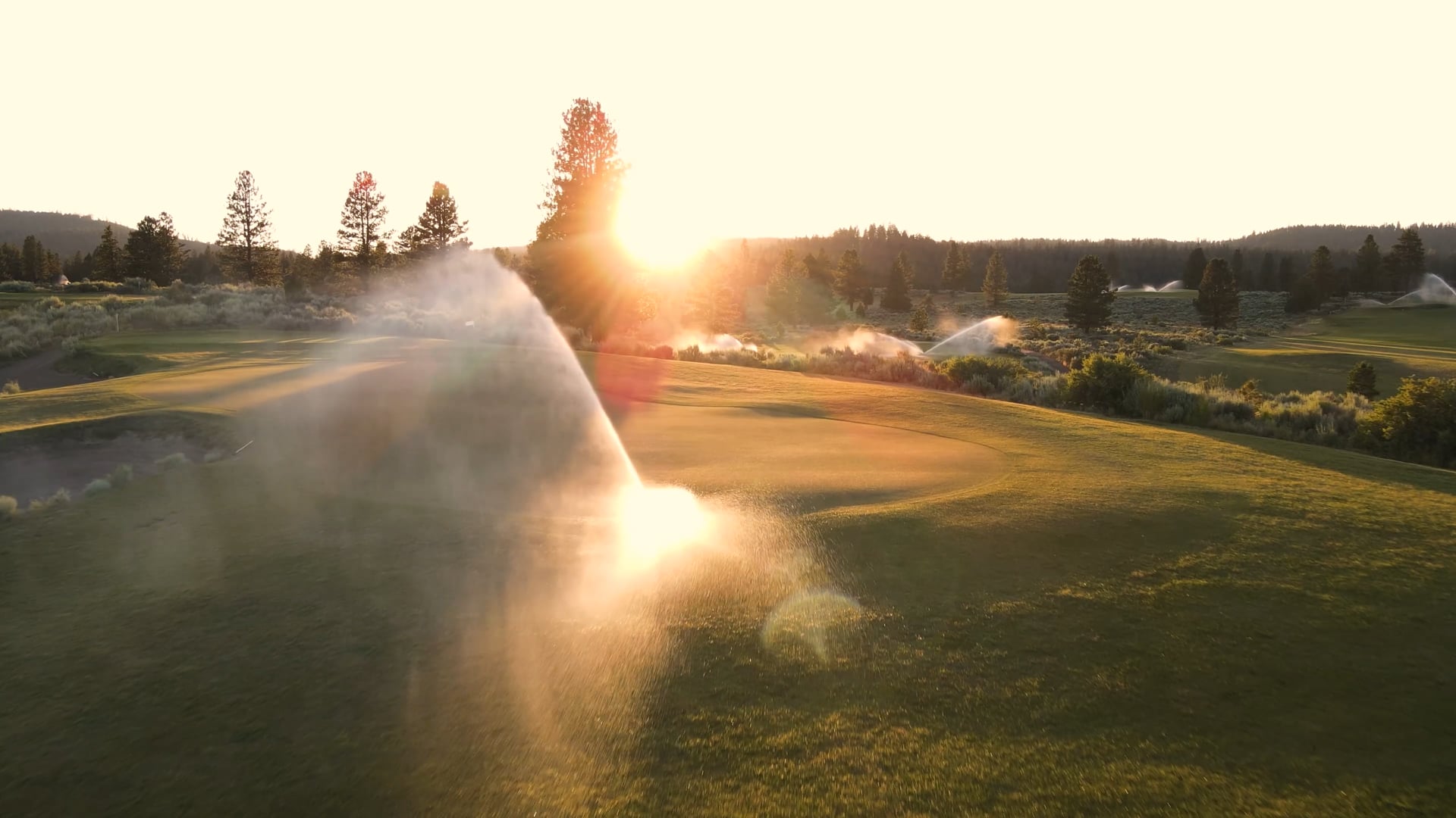 Silvies Resort Golf Aerial