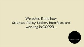 Convene Systems Thinkers COP28 Preview