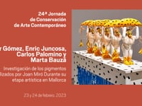 Investigación de los pigmentos utilizados por Joan Miró durante su etapa artística en Mallorca