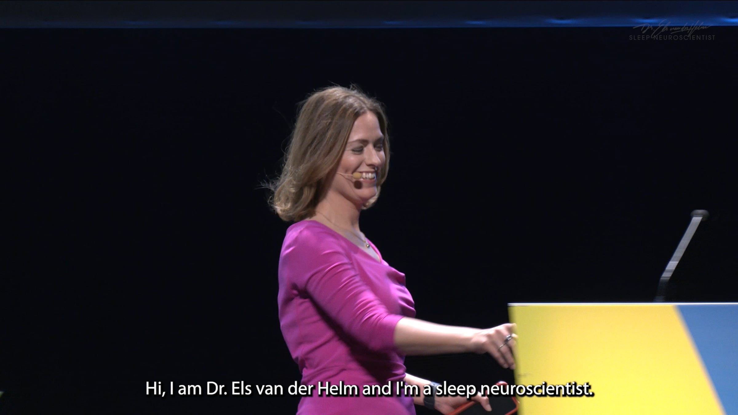 Introductory video Dr. Els van der Helm