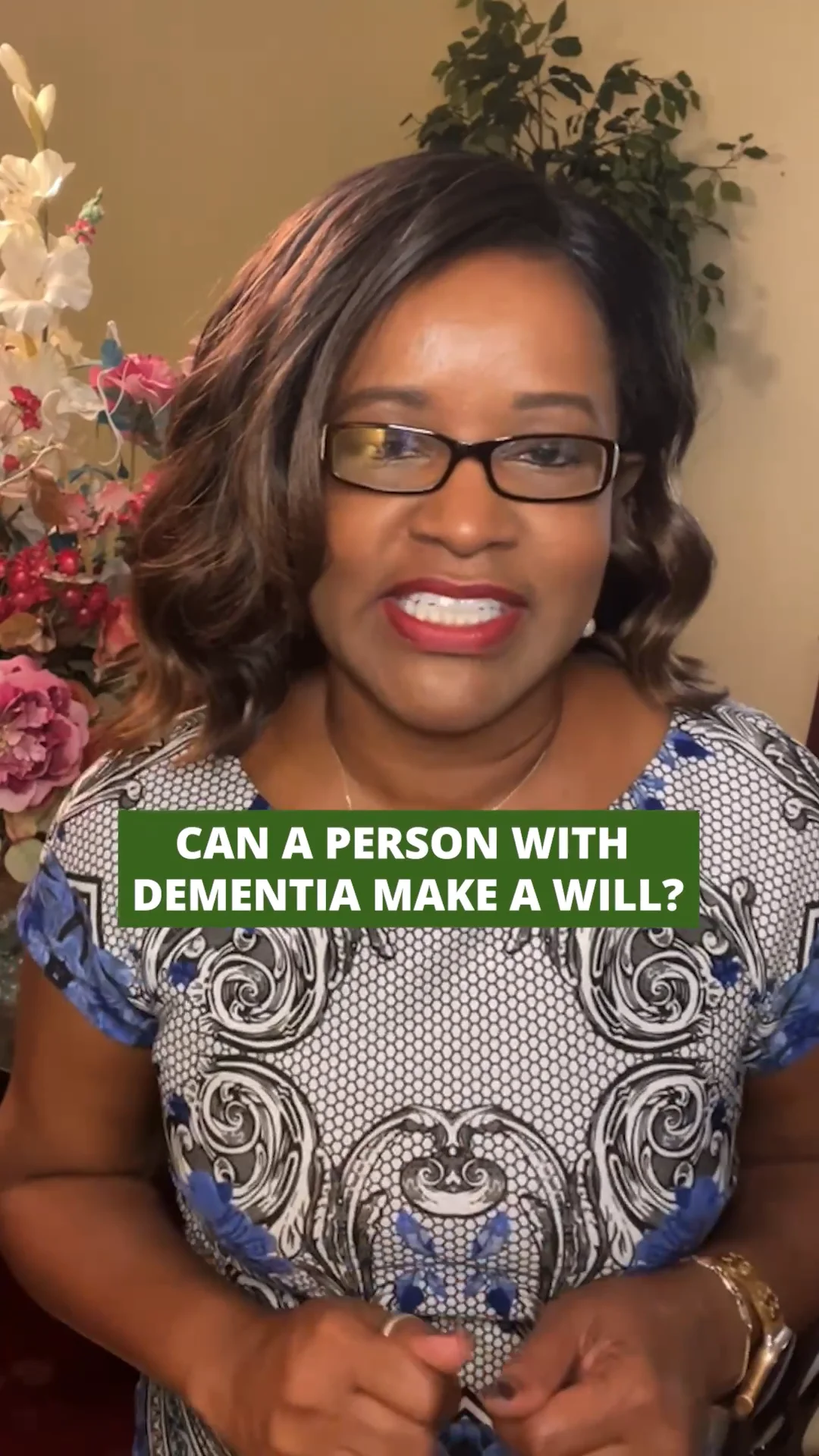 Sibley Law & Associates, PLLC Can a person with dementia make a will