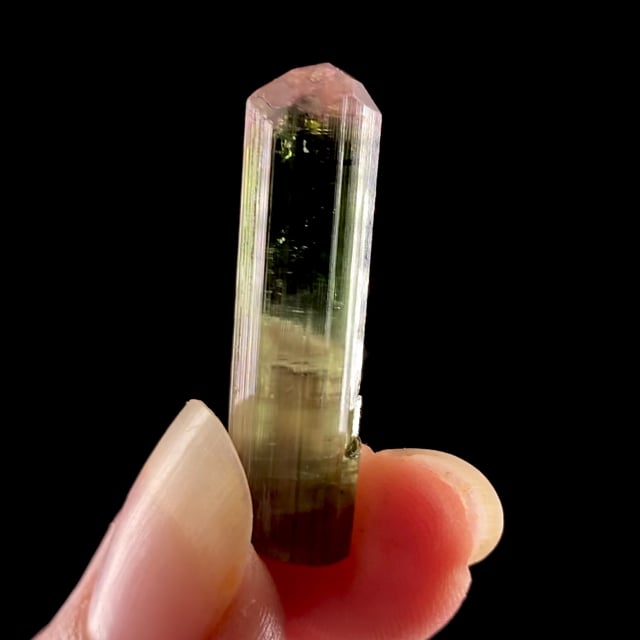 Tourmaline (gemmy multi-color crystal)