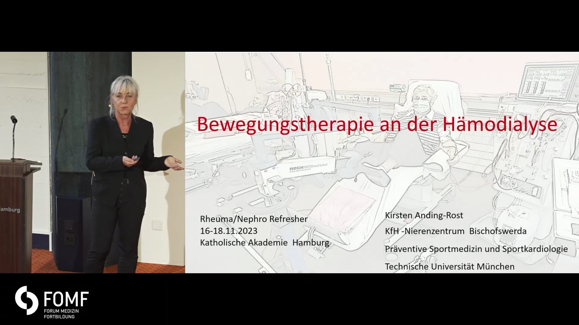 Bewegungstherapie an der Hämodialyse