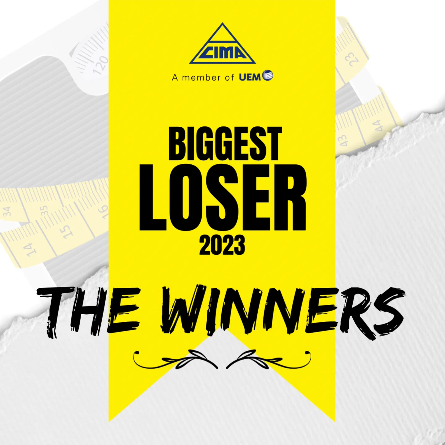 CIMA BIGGEST LOSER 2023 WINNERS ANNOUNCEMENT