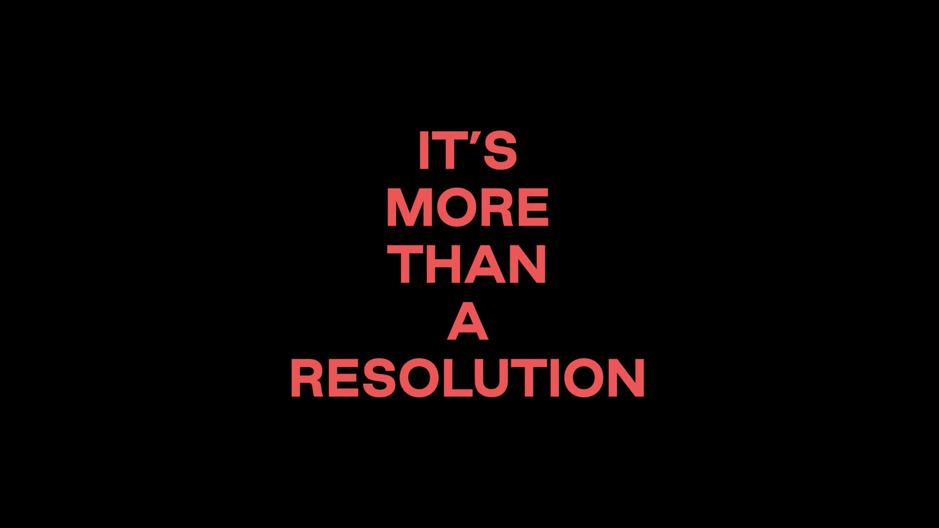 More Than A Resolution 2023