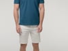 Native Spirit - Men’s eco-friendly piqué knit polo shirt (Blue Sapphire)