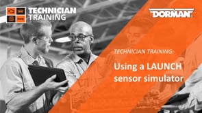 Using A LAUNCH Sensor Simulator, Lunch & Learn - 7 26 2023