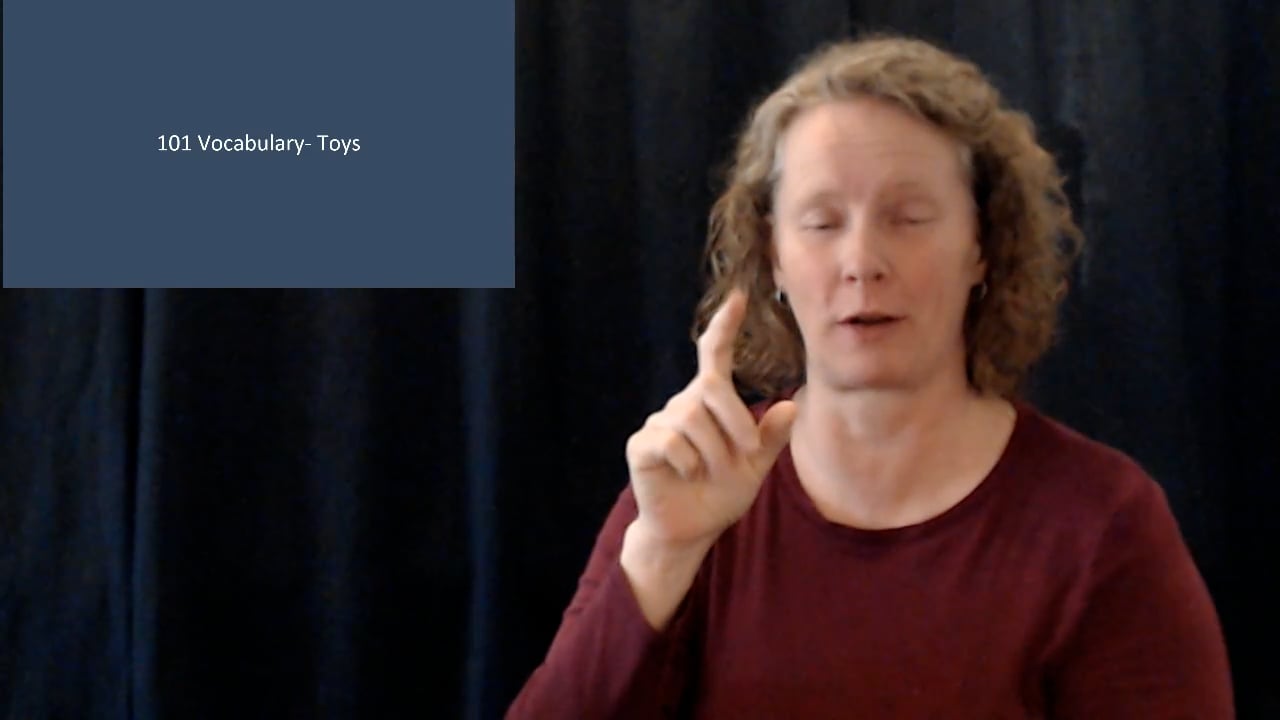 101 Vocab-Toys, ASL