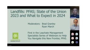 Landfills: PFAS State of the Union 2023 and What to Expect in 2024.  A Webinar Recording