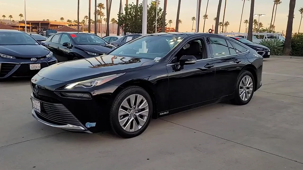 SOLD USED 2021 TOYOTA MIRAI XLE at Tustin Toyota (USED) P14896 on Vimeo