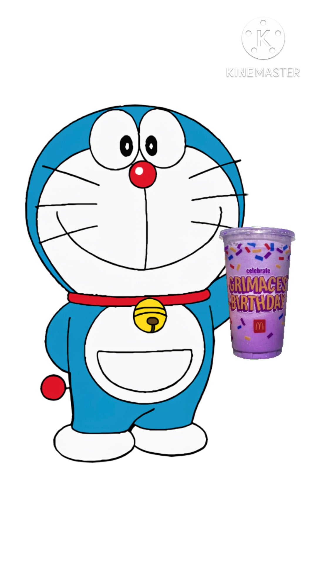 Doraemon Grimace Shake