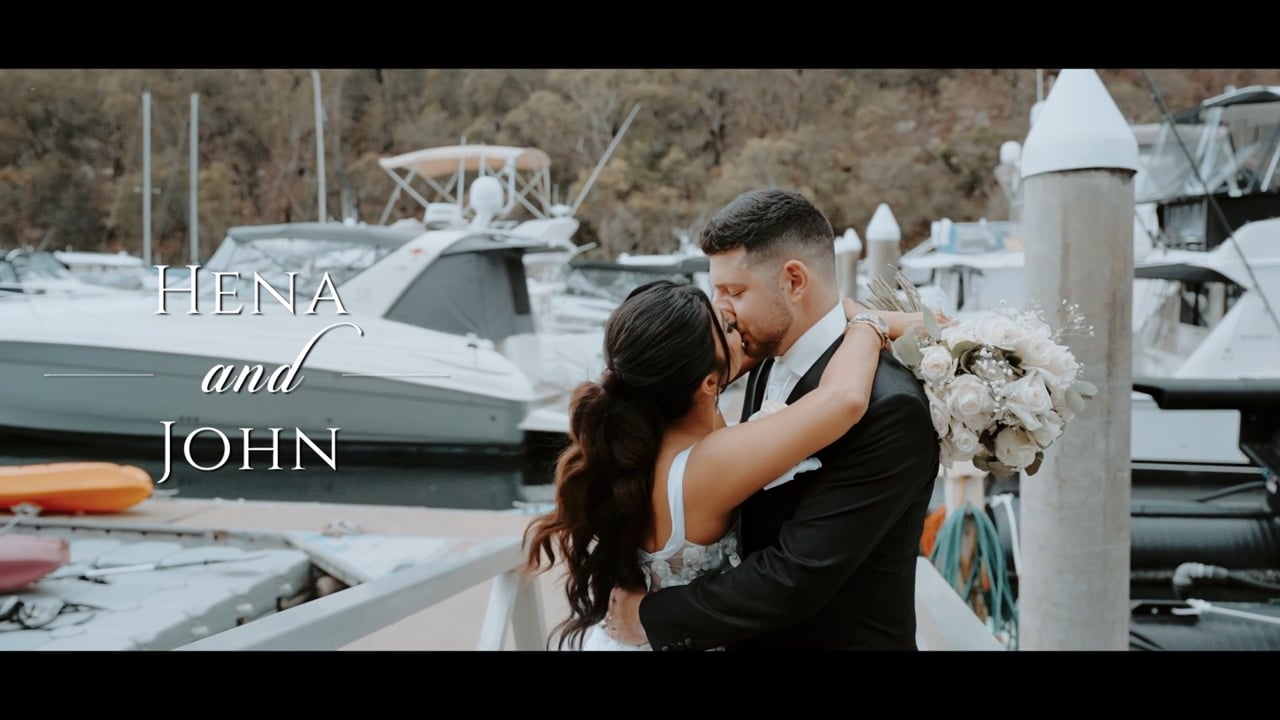 San Martin Akuna Bay Wedding Video, Sydney - Hena and John