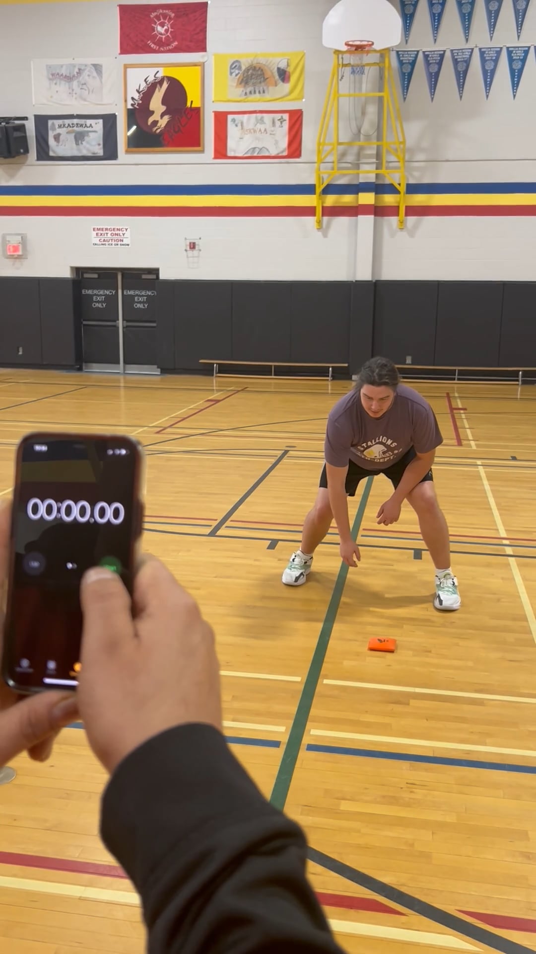 Watch PurpleShift athlete's 5-10-5 Agility: 5.64 seconds